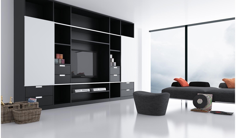 定制電視柜，星空梵高全屋定制