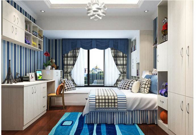 兒童房定制家具，星空梵高全屋定制