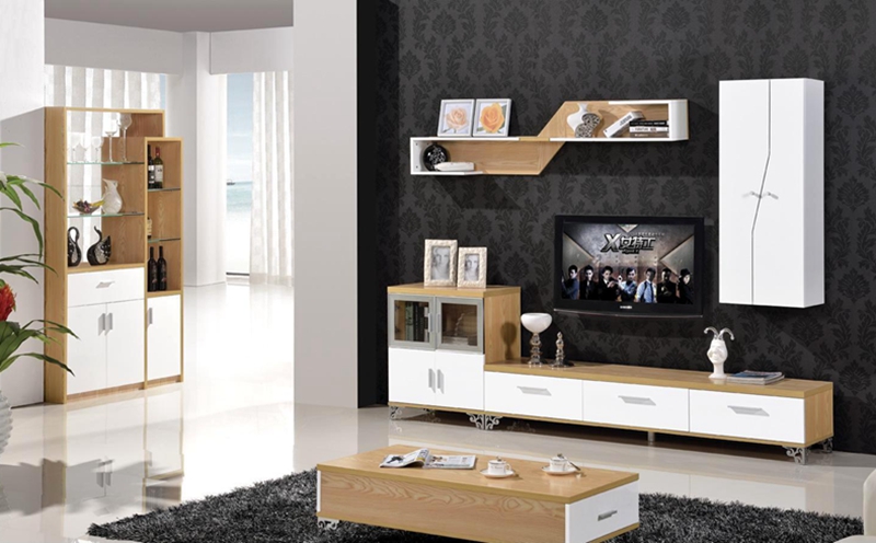 現代風格定制電視柜要如何選擇，現代風格定制電視柜搭配的注意事項