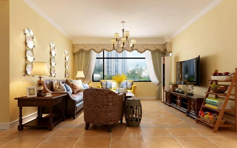 現代美式風格全屋定制,星空梵高全屋定制