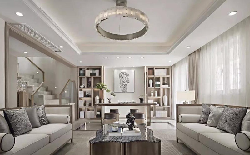 輕奢·新中式風格全屋定制,星空梵高全屋定制