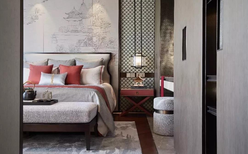 輕奢·新中式風格全屋定制,星空梵高全屋定制