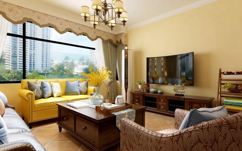 現代美式風格全屋定制,星空梵高全屋定制