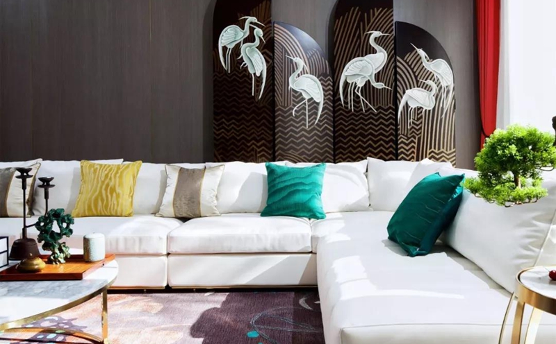 輕奢·新中式風格全屋定制,星空梵高全屋定制