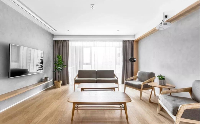 原木風全屋定制家居，星空梵高全屋定制