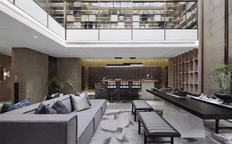 輕奢·新中式風格全屋定制,星空梵高全屋定制