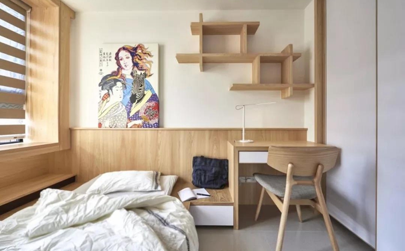 原木風全屋定制家居，星空梵高全屋定制