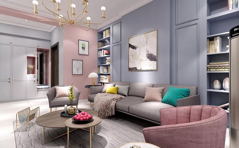 現代風格全屋定制，星空梵高全屋定制