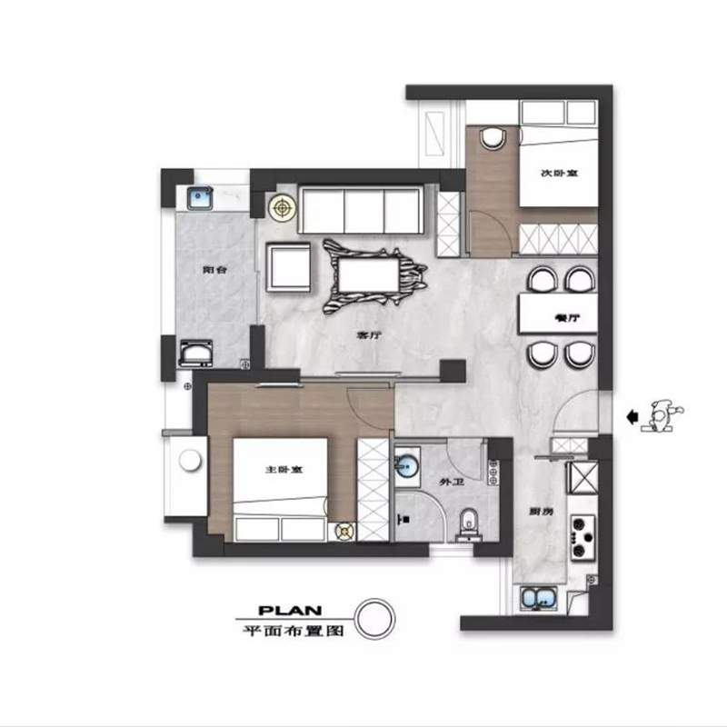北歐風格全屋定制，星空梵高全屋定制