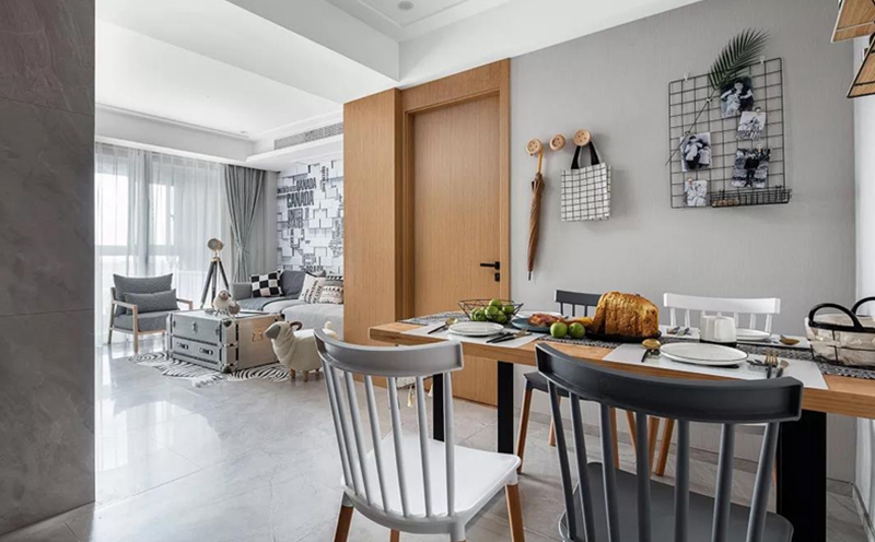 北歐風格全屋定制，星空梵高全屋定制