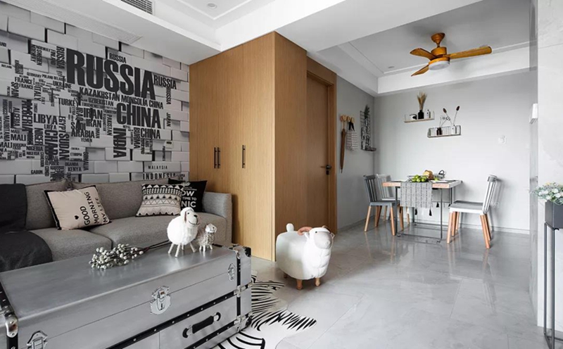 北歐風格全屋定制，星空梵高全屋定制